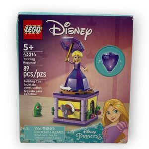Lego LEGO Disney 43214 Twirling Rapunzel Retired Set New Sealed Box Damage